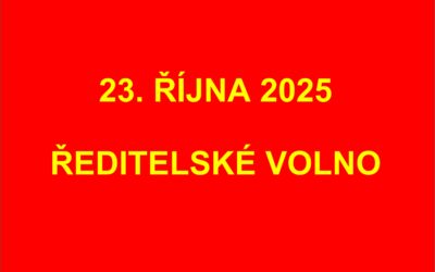 Ředitelské volno