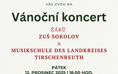 Vánoční koncert žáků ZUŠ Sokolov